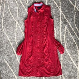 Tommy Hilfiger Red Dress with Liner and Pockets